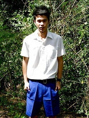 Asian boys have creamy session after college